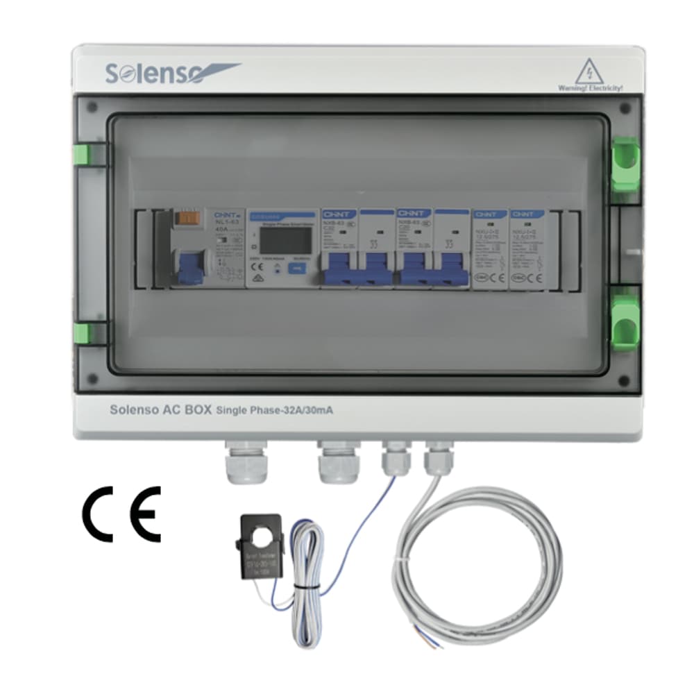 Cuadro de protección AC monofásico : AC BOX – S3 / S6