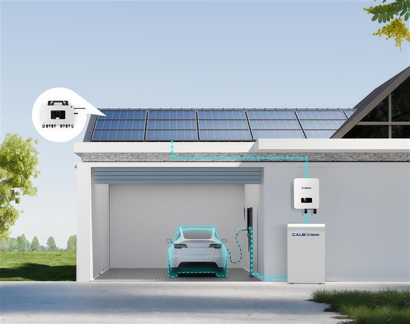 Instalación Solenso en un garaje