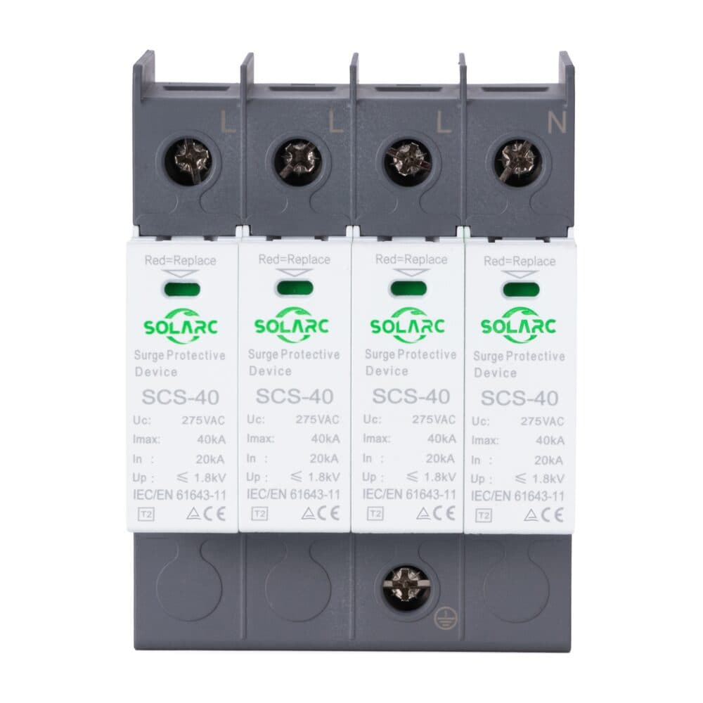 Protector de sobretensiones : SOLARC SCS-40 type 2