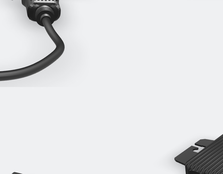 Microinversor : SG400 / 450 / 500, renderizado 3D interactivo